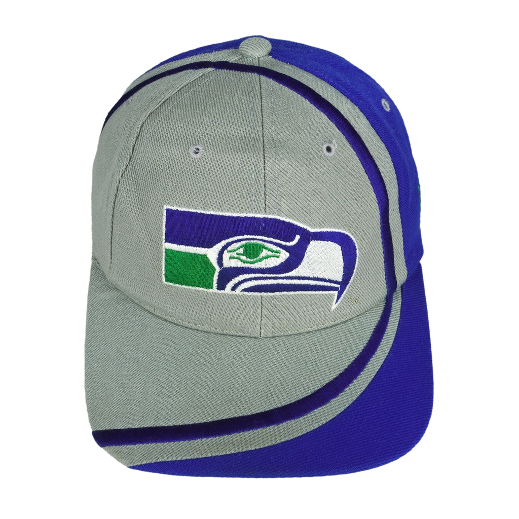 Reebok - Seattle Seahawks Snap Back Hat 1990s OSFA Vintage Retro Football