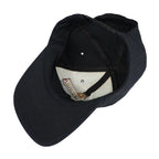 Budweiser - Black Spell-Out Snap Back Hat 1999 OSFA Vintage Retro