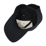 Budweiser - Black Spell-Out Snap Back Hat 1999 OSFA Vintage Retro
