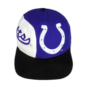 NFL (Logo 7) - Indianapolis Colts spell-Out Snap Back Hat 1990s OSFA Vintage Retro Football