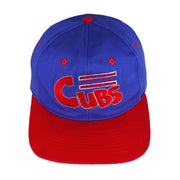 MLB (Annco) - Chicago Cubs Snap Back Hat 1990s OSFA Vintage Retro Baseball