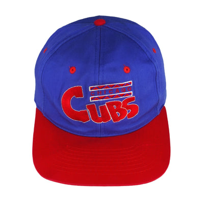 MLB (Annco) - Chicago Cubs Snapback Hat 1990s OSFA
