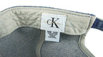 Calvin Klein - Blue Denim Spell-Out Strap Back Hat Vintage Retro