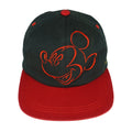 Disney - Mickey Mouse Snap Back Hat 1990s OSFA Vintage Retro