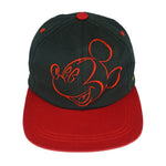 Disney - Mickey Mouse Snapback Hat 1990s OSFA