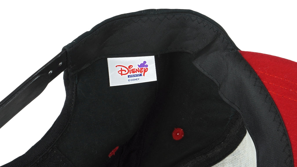 Disney - Mickey Mouse Snap Back Hat 1990s OSFA Vintage Retro