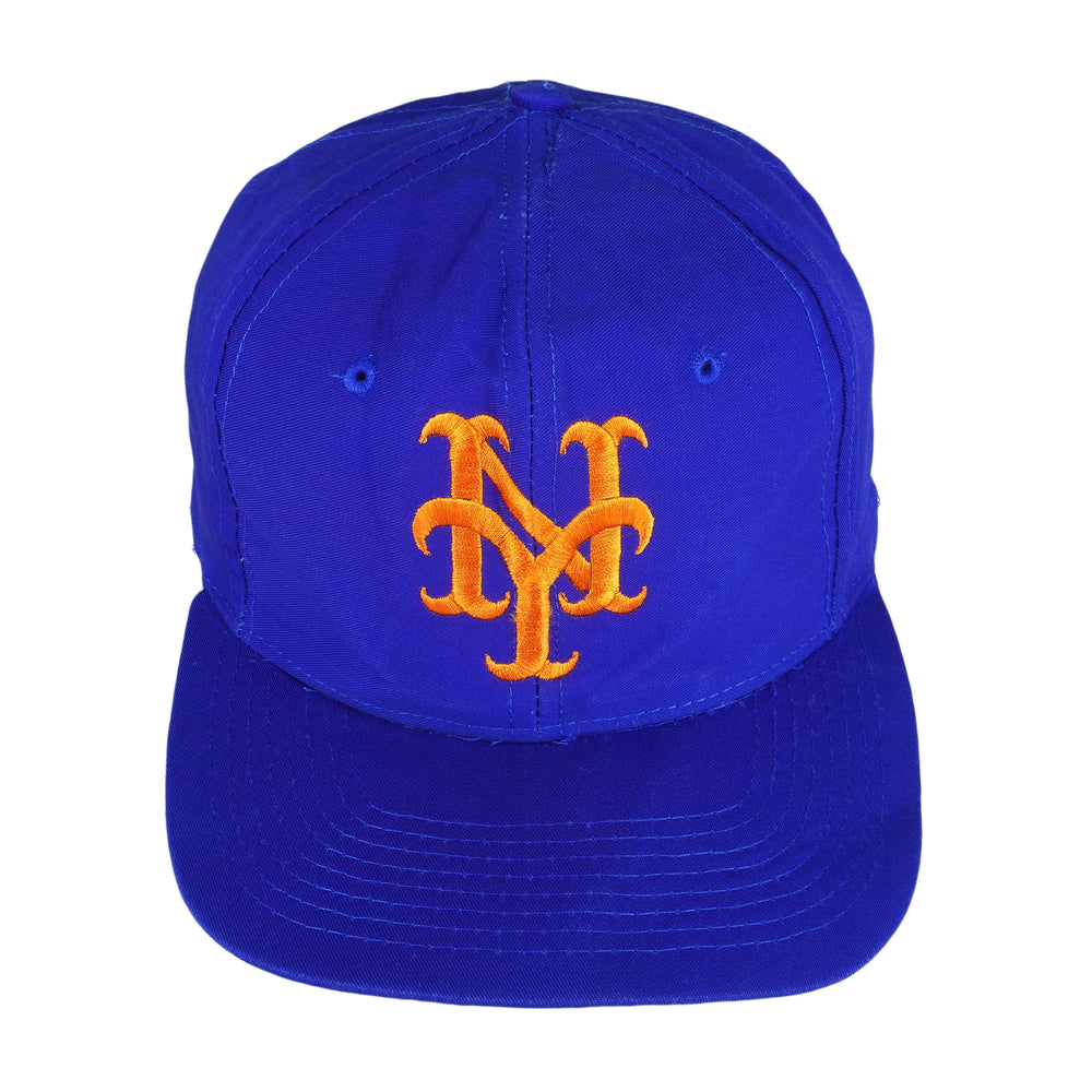 MLB - New York Mets Embroidered Snap Back Hat 1990s OSFA Vintage Retro Baseball