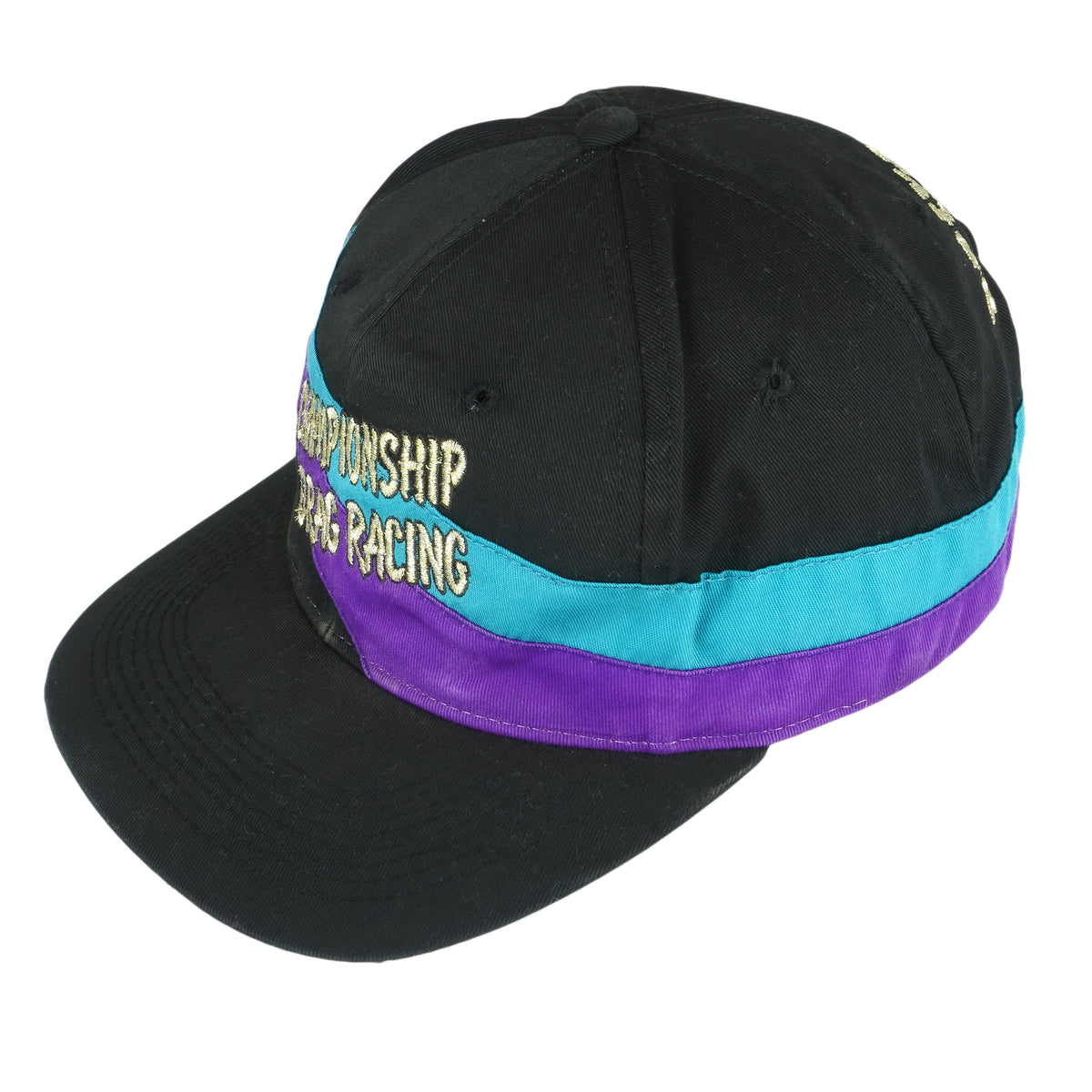 Vintage (Sport Service) - Championship NHRA Drag Racing Snap Back Hat 1990s OSFA Vintage Retro