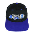 NBA (Competitor) - Orlando Magic Spell-Out Snap Back Hat 1990s OSFA Vintage Retro Basketball