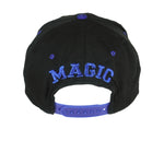 NBA (Competitor) - Orlando Magic Spell-Out Snap Back Hat 1990s OSFA Vintage Retro Basketball