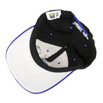 NBA (Competitor) - Orlando Magic Spell-Out Snap Back Hat 1990s OSFA Vintage Retro Basketball