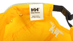 Helly Hansen - Yellow Spell-Out Strap Back Hat 1990s OSFA Vintage Retro
