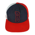 Starter - Atlanta Braves Spell-Out Snap Back Hat 1990s OSFA Vintage Retro Baseball