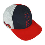 Starter - Atlanta Braves Spell-Out Snap Back Hat 1990s OSFA Vintage Retro Baseball