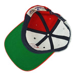 Starter - Atlanta Braves Spell-Out Snap Back Hat 1990s OSFA Vintage Retro Baseball