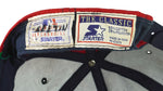 Starter - Atlanta Braves Spell-Out Snap Back Hat 1990s OSFA Vintage Retro Baseball