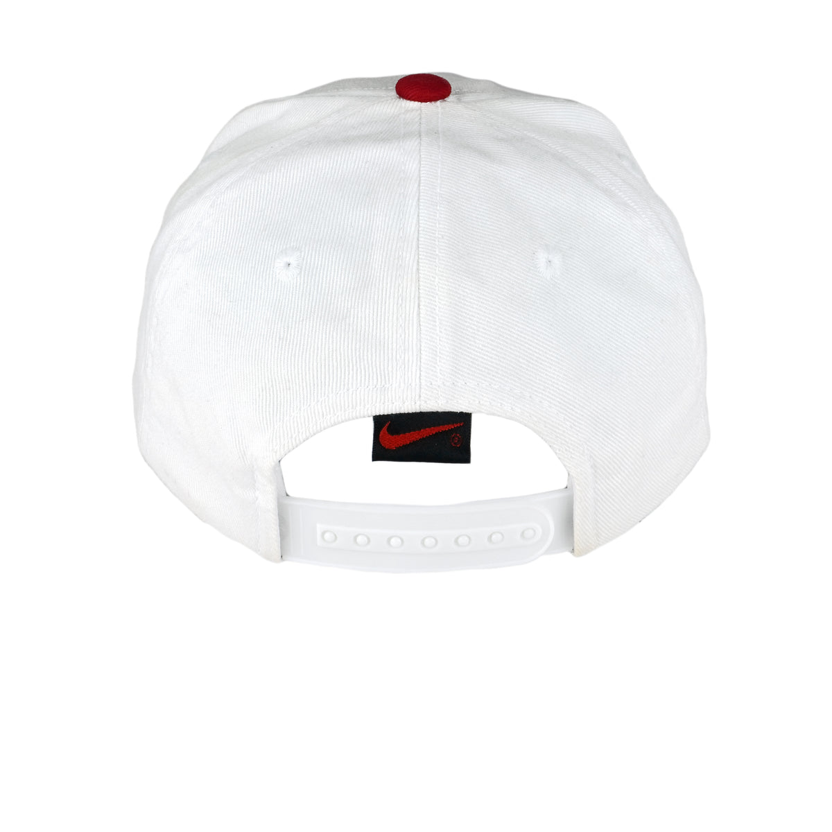 Nike - USA Big Logo Snap Back Hat 1990s OSFA Vintage Retro