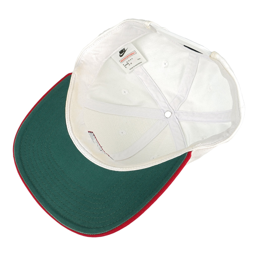 Nike - USA Big Logo Snap Back Hat 1990s OSFA Vintage Retro