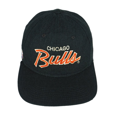 NBA (Sports Specialties) - Chicago Bulls Snapback Hat 1990s OSFA