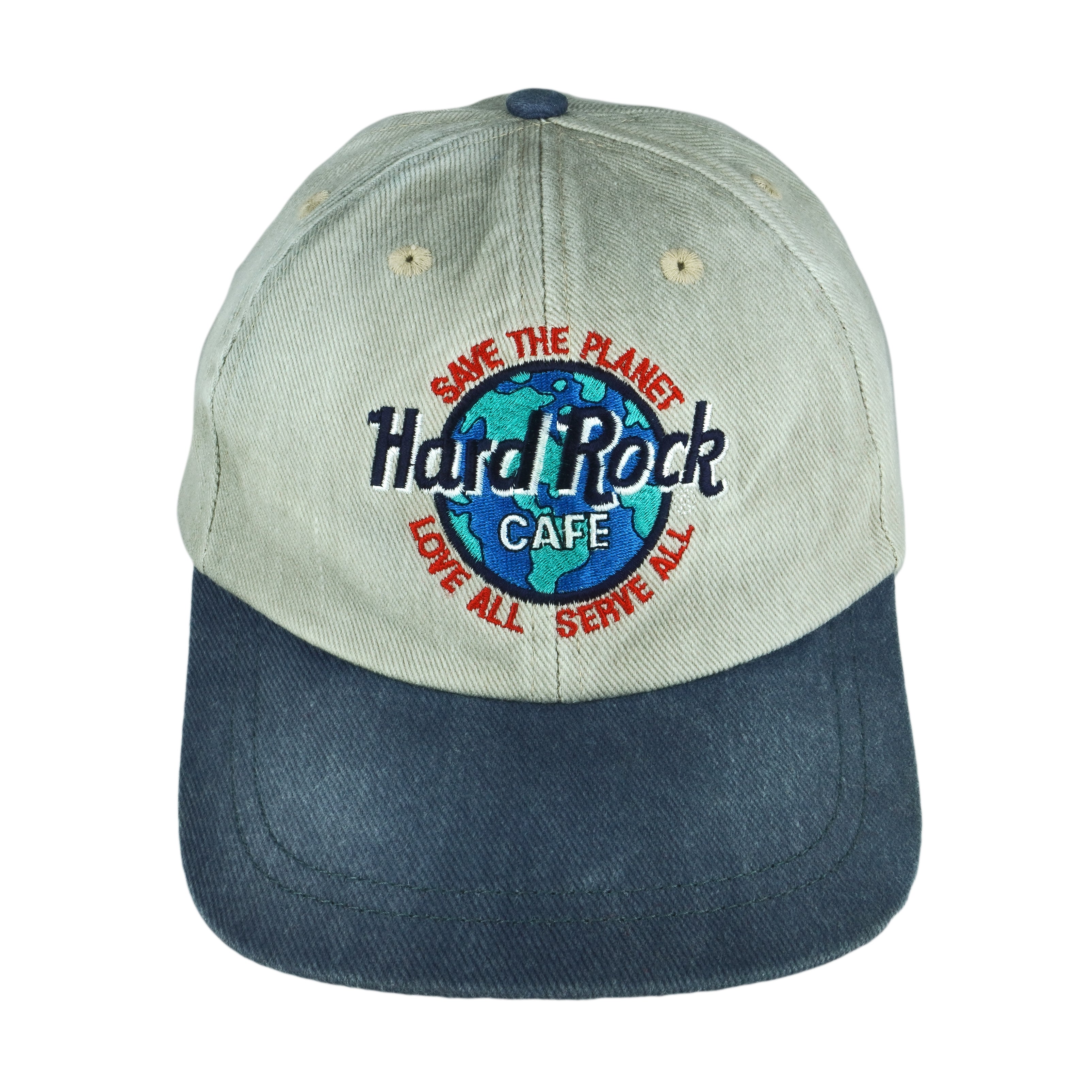 Vintage (Hard Rock) - Hard Rock Washington D.C. Snap Back Hat 1990s OSFA Vintage Retro