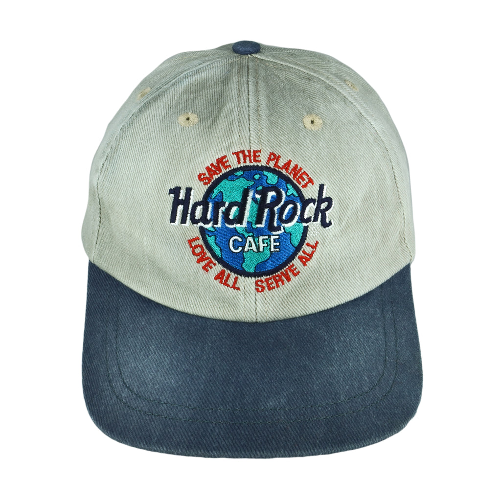 Vintage (Hard Rock) - Hard Rock Washington D.C. Snap Back Hat 1990s OSFA Vintage Retro