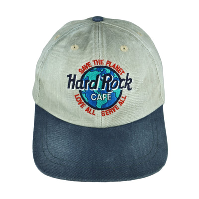 Vintage (Hard Rock) - Hard Rock Washington D.C. Snapback Hat 1990s OSFA