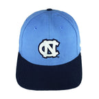 Nike - North Carolina Tar Heels Strap Back Hat 1990s OSFA Vintage Retro Football College