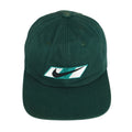 Nike - Green Just Do It Spell-Out Snap Back Hat 1990s OSFA Vintage Retro