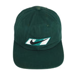 Nike - Green Just Do It Spell-Out Snapback Hat 1990s OSFA