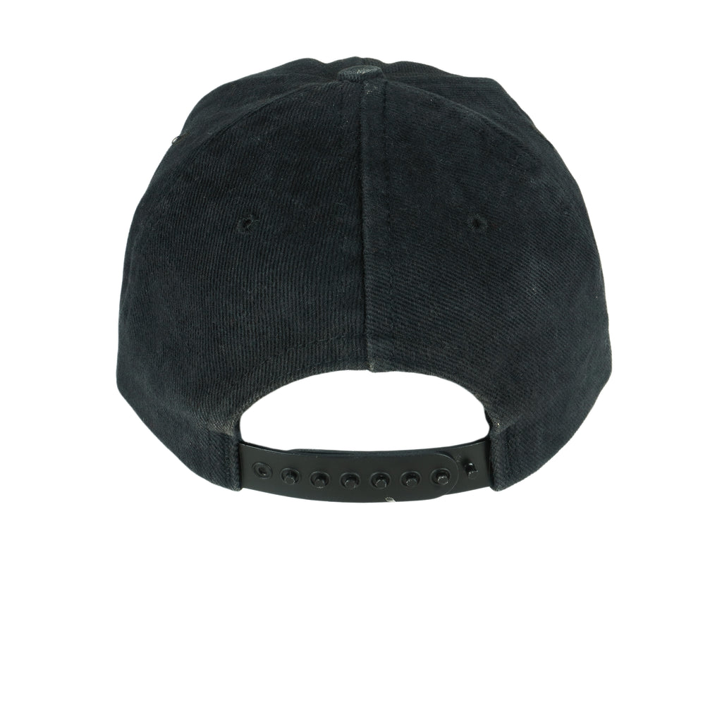 Vintage (No Fear) - Black Hockey Snap Back Hat 1990s OSFA Vintage Retro Hockey