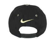 Nike - Black Spell-Out Snap Back Hat 1990s OSFA Vintage Retro