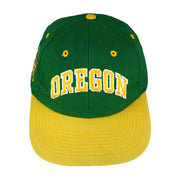 NCAA - Oregon Ducks Spell-Out Snap Back Hat 1990s OSFA Vintage Retro Basketball College