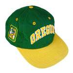 NCAA - Oregon Ducks Spell-Out Snap Back Hat 1990s OSFA Vintage Retro Basketball College