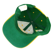 NCAA - Oregon Ducks Spell-Out Snap Back Hat 1990s OSFA Vintage Retro Basketball College