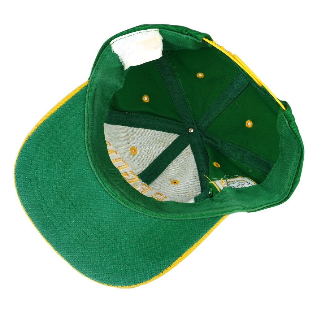 NCAA - Oregon Ducks Spell-Out Snap Back Hat 1990s OSFA Vintage Retro Basketball College