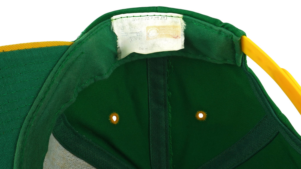 NCAA - Oregon Ducks Spell-Out Snap Back Hat 1990s OSFA Vintage Retro Basketball College