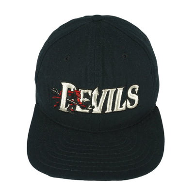 NHL (New Era) - New Jerseys Devils Snapback Hat 1990s OSFA