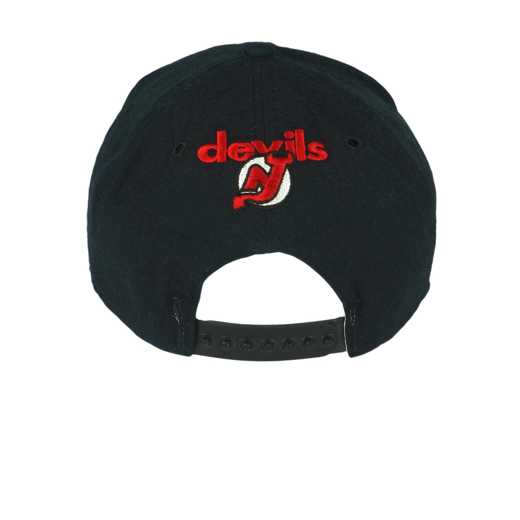 NHL (New Era) - New Jerseys Devils Snapback Hat 1990s OSFA