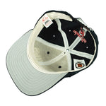 NHL (New Era) - New Jerseys Devils Snap Back Hat 1990s OSFA Vintage Retro Hockey