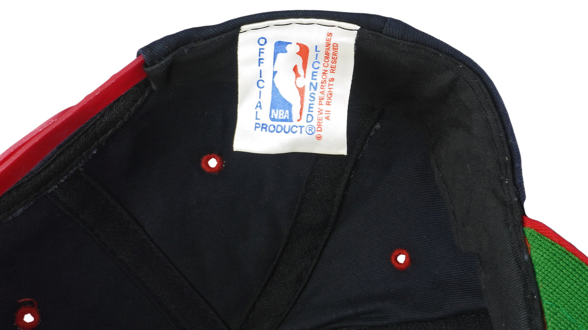 NBA - Portland Blazers Snap Back Hat 1990s OSFA Vintage Retro Basketball