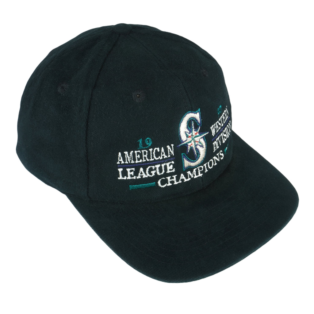 MLB - Seattle Mariners American Western League Division Champions Snap Back Hat 1997 OSFA Vintage Retro Baseball