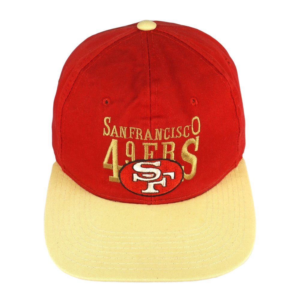 NFL - San Francisco 49ers Snap Back Hat 1990s OSFA Vintage Retro Football