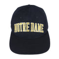Starter - Notre Dame Fighting Irish Spell-Out Snap Back Hat 1990s OSFA Vintage Retro Football College