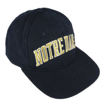 Starter - Notre Dame Fighting Irish Spell-Out Snap Back Hat 1990s OSFA Vintage Retro Football College