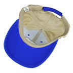Budweiser - Blue Mesh Spell-Out Snap Back Hat 1990s OSFA Vintage Retro
