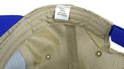 Budweiser - Blue Mesh Spell-Out Snap Back Hat 1990s OSFA Vintage Retro