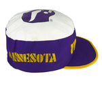 NFL (Twin Ent) - Minnesota Vikings Spell-Out Fitted Hat 1990s Vintage Retro Football