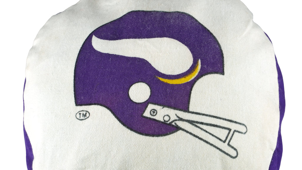 NFL (Twin Ent) - Minnesota Vikings Spell-Out Fitted Hat 1990s Vintage Retro Football