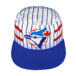 MLB - Toronto Blue Jays Pinstripe Painter Pillbox Hat 1990s OSFA Vintage Retro Baseball