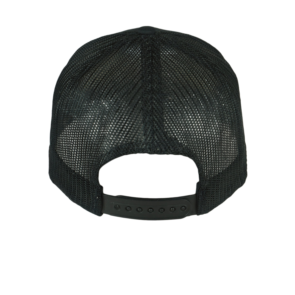 Adidas - Black Big spell-Out Mesh Snap Back Hat 1990s OSFA Vintage Retro